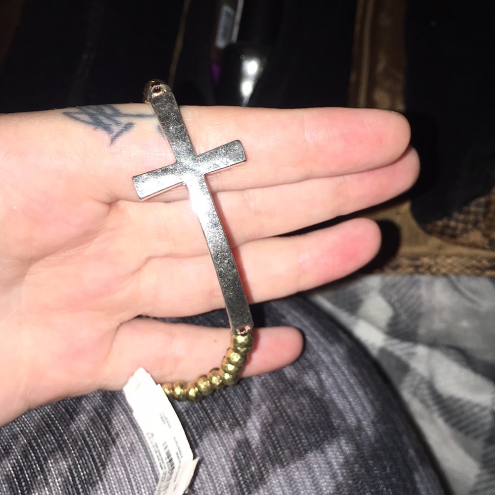 Lucky brand cross bracelet